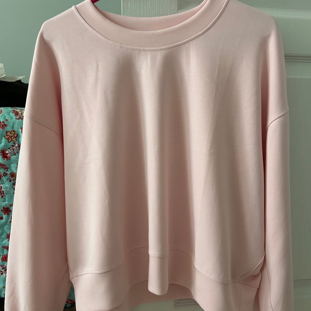 Lululemon Softstream Pink Sweatshirt 8